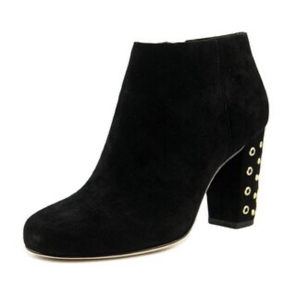 NWT Kate Spade Black Suede Cirra Boots, Size 8 - Picture 2 of 8